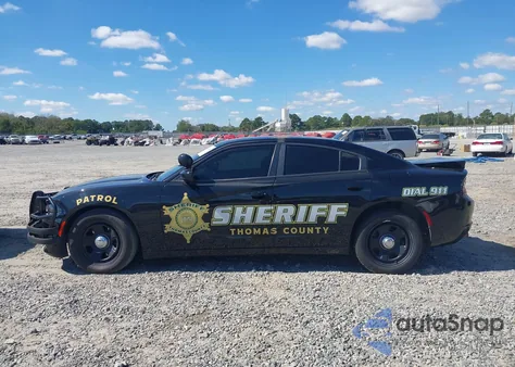 2019 Dodge Charger Police Rwd from USA, damaged, VIN 2C3CDXAT2KH627434